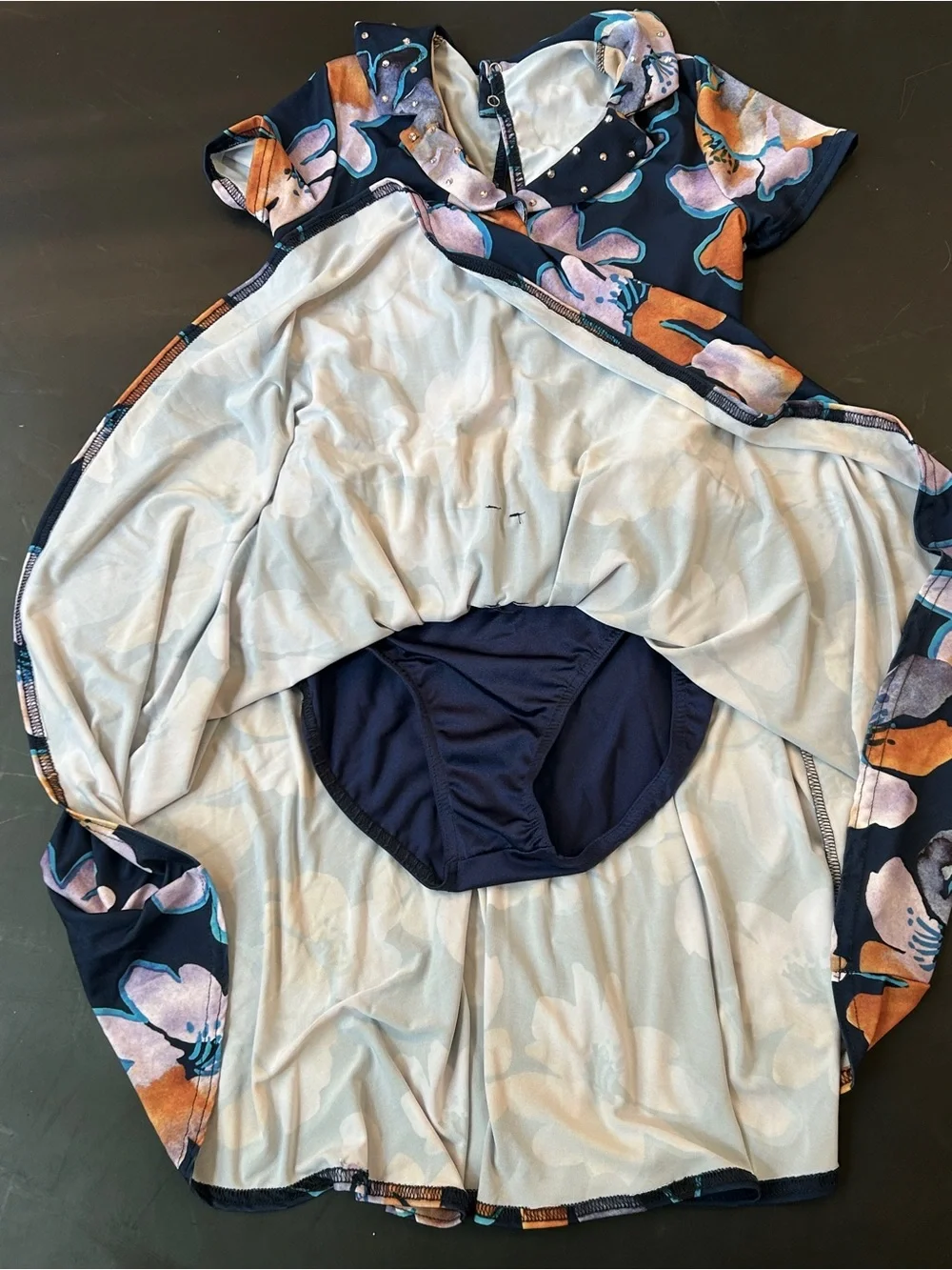 Weissman “Take the A Train” in Navy Floral